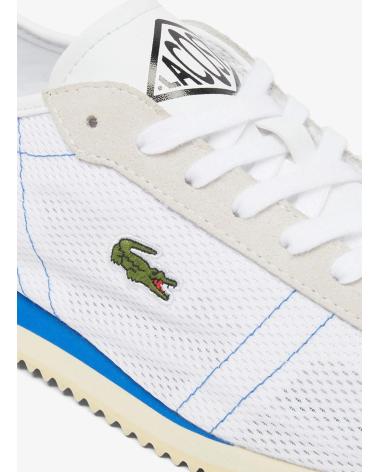 Sportif-De-Hombre-LACOSTE-ZAPATILLAS-CLUB-LOW-BLANCO