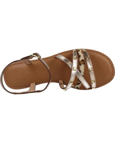 Sandálias de Mulher GEOX SANDALIAS MUJER MODELO D MADDALUSIAC COLOR ORO C2012 C2012