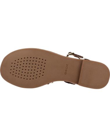 Sandálias de Mulher GEOX SANDALIAS MUJER MODELO D MADDALUSIAC COLOR ORO C2012 C2012