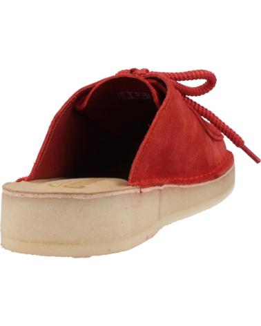 Sabots pour Femme CLARKS ZUECOS MUJER MODELO SRTNOMAD MU COLOR ROJO RED