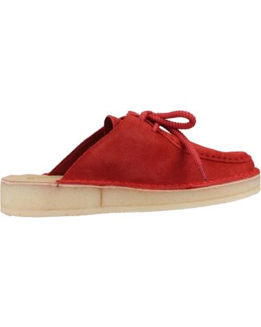 Sabots pour Femme CLARKS ZUECOS MUJER MODELO SRTNOMAD MU COLOR ROJO RED