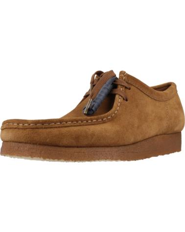 Shoes-De-Hombre-CLARKS-INFORMALES-HOMBRE-MODELO-WALLABEE-COLOR-MARRON-COLA