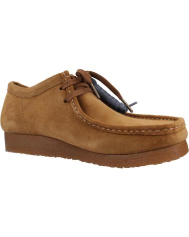 Shoes-De-Hombre-CLARKS-INFORMALES-HOMBRE-MODELO-WALLABEE-COLOR-MARRON-COLA