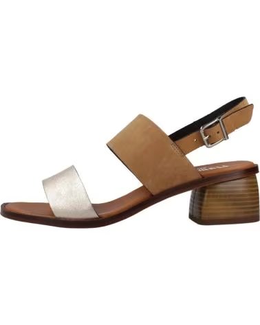 PLUMERS SANDALIAS MUJER MODELO 3969P COLOR ORO PLTN