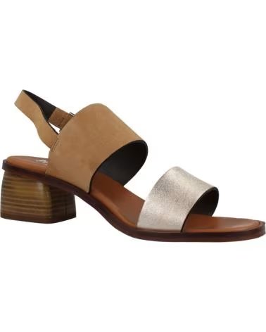 PLUMERS SANDALIAS MUJER MODELO 3969P COLOR ORO PLTN