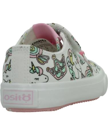 Sportivo per Bambina OSITO ZAPATILLAS NINA MODELO OSSH154025 COLOR BLANCO WHITE