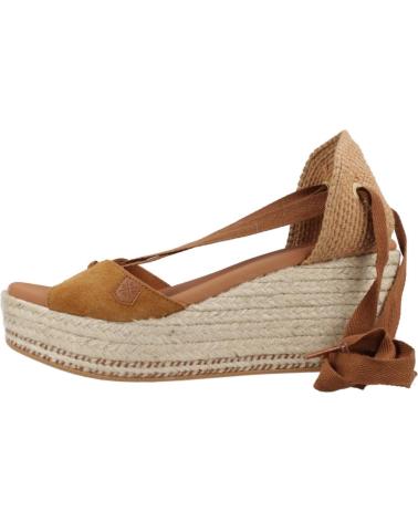 Sandales pour Femme POPA ALPARGATAS MUJER MODELO VALDES COLOR MARRON CUERO