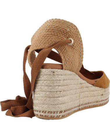 Sandales pour Femme POPA ALPARGATAS MUJER MODELO VALDES COLOR MARRON CUERO