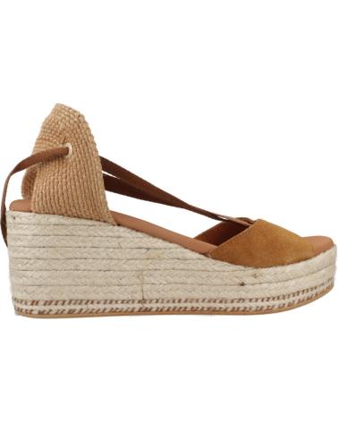 Sandales pour Femme POPA ALPARGATAS MUJER MODELO VALDES COLOR MARRON CUERO