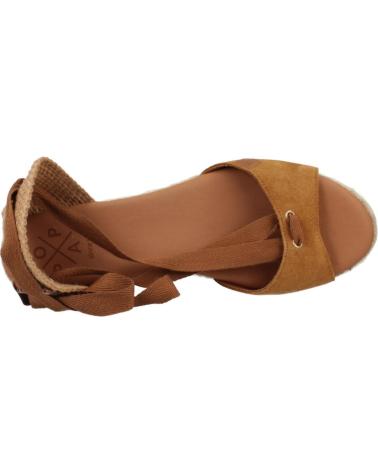 Sandales pour Femme POPA ALPARGATAS MUJER MODELO VALDES COLOR MARRON CUERO