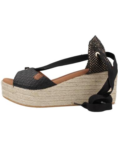Sandales pour Femme POPA ALPARGATAS MUJER MODELO VALDES COLOR NEGRO
