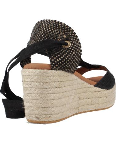 Sandales pour Femme POPA ALPARGATAS MUJER MODELO VALDES COLOR NEGRO