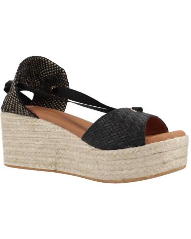 Sandales pour Femme POPA ALPARGATAS MUJER MODELO VALDES COLOR NEGRO