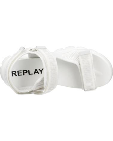 SANDALES REPLAY JUYCE SPORTY RSA60007T BLANCHES WHITE