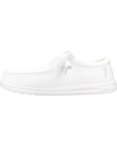 Scarpe per Uomo HEY DUDE INFORMALES HOMBRE MODELO WALLY STRETCH SOX COLOR BLANCO WHIT WHITE