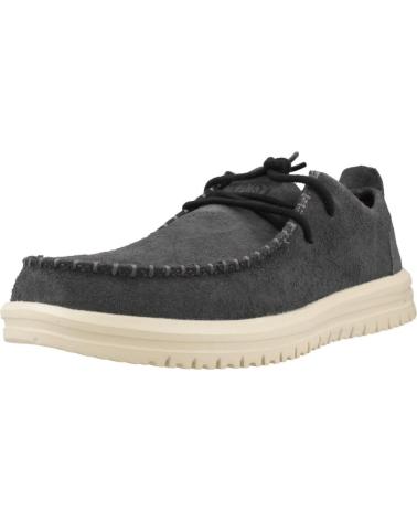 Scarpe-De-Hombre-HEY-DUDE-INFORMALES-HOMBRE-MODELO-NXT-MOC-COLOR-GRIS-BLKWOD