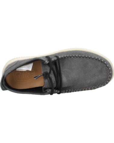 Scarpe-De-Hombre-HEY-DUDE-INFORMALES-HOMBRE-MODELO-NXT-MOC-COLOR-GRIS-BLKWOD