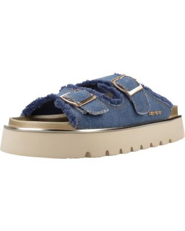 Sandali per Donna REPLAY SANDALIAS MUJER MODELO MUDDY COLOR AZUL DENIM