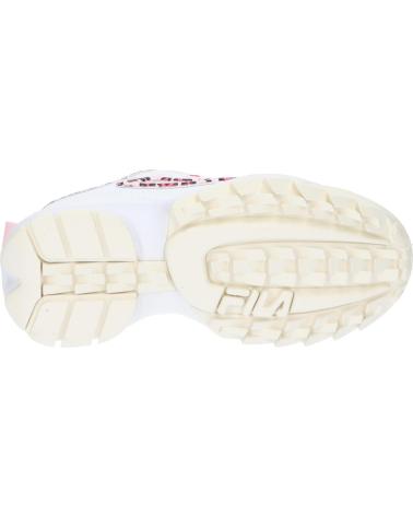 Esportes  de Menina FILA FFK0246 13170 DISRUPTOR WHITE LEOPARD