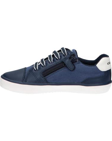 Trainers-De-Niña-GEOX-J155CD-010FE-J-GISLI-C4M1Z-DK-BLUE-WHITE