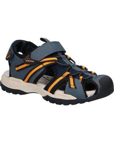 Sandálias de Mulher e Menina e Menino GEOX J450RB 014ME J BOREALIS C0659 NAVY-ORANGE