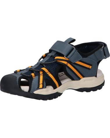 Sandálias de Mulher e Menina e Menino GEOX J450RB 014ME J BOREALIS C0659 NAVY-ORANGE