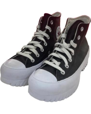 Botins de Mulher CONVERSE A03704C CHUCK TAYLOR ALL STAR LUGGED 2 0 LEATHER NEGRO