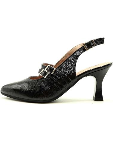 Zapatos de tacón per Donna PITILLOS DESTALONADO 10527 NEGRO