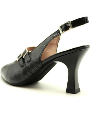 Zapatos de tacón per Donna PITILLOS DESTALONADO 10527 NEGRO