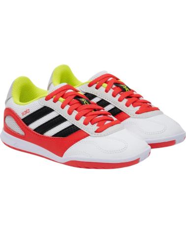 SCARPE DA CALCETTO ADIDAS SUPER SALA III J JUNIOR - BIANCO BLANCO