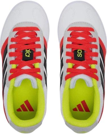 SCARPE DA CALCETTO ADIDAS SUPER SALA III J JUNIOR - BIANCO BLANCO