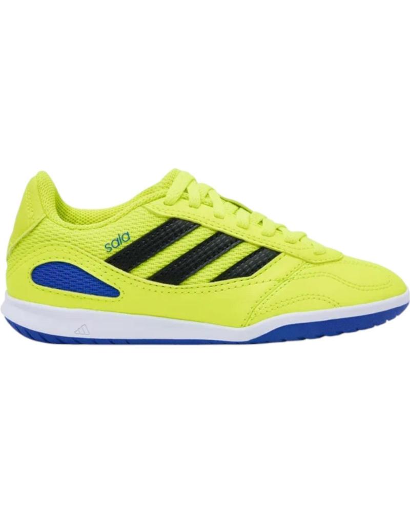 Sportivo per Bambina e Bambino ADIDAS MODELO SUPER SALA III J PARA JU AMARILLO