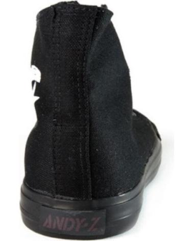 Deportivas de Hombre ANDY-Z ZAPATILLAS BOTA BASKET NEGR AW0155-01 NEGRO