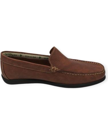 Mocassins de Homem PITILLOS MOCASIN PIEL MARRN