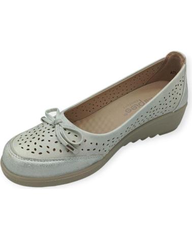 Sabrinas de Mulher AMARPIES ZAPATO MANOLETINA GRIS