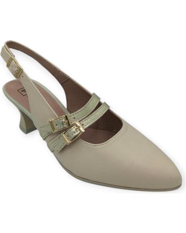Bailarinas per Donna PITILLOS ZAPATO PIEL SALON BEIGE