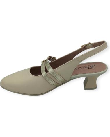 Bailarinas per Donna PITILLOS ZAPATO PIEL SALON BEIGE