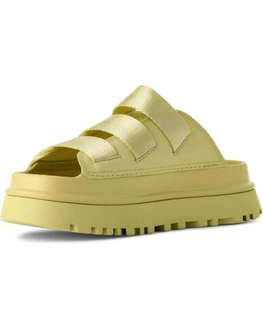 Sandales pour Femme UGG SANDALIAS PLANAS MUJER 1167430 AMARILLO