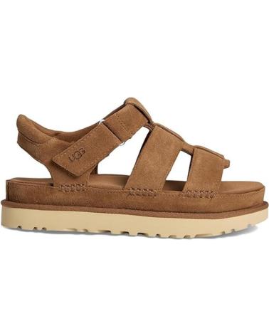 Sandalias de Mujer UGG SANDALIAS PLANAS MUJER 1137890 CUERO MARRóN