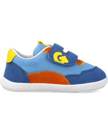 boy Trainers GARVALIN DEPORTIVA RESPETUOSA PARA CHICO 252335 SOFT REJILLA AZULAMARILLOB598