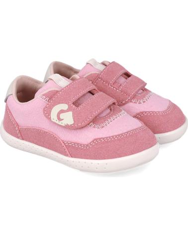 girl Trainers GARVALIN DEPORTIVA RESPETUOSA PARA NINA 252335 SOFT REJILLA ROSAC032