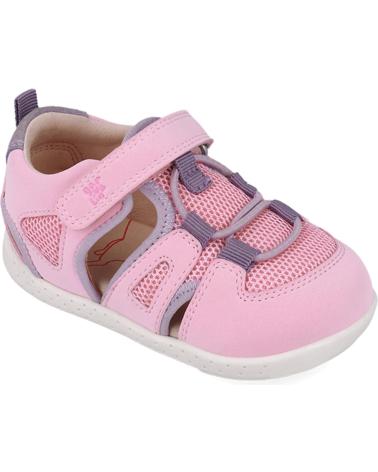 girl Sandals GARVALIN SANDALIAS RESPETUOSAS PARA NINA 252336 SOFT REJILLA ROSAC032