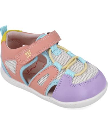 girl Sandals GARVALIN SANDALIAS RESPETUOSAS PARA NINA 252336 SOFT REJILLA BLANCOLILAD661