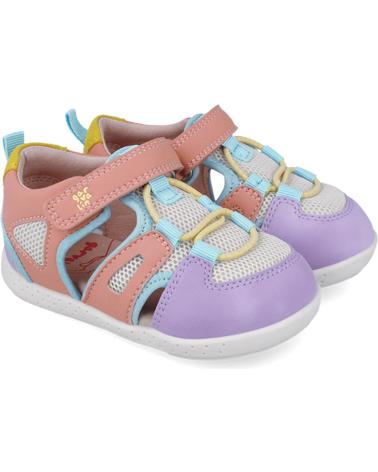 girl Sandals GARVALIN SANDALIAS RESPETUOSAS PARA NINA 252336 SOFT REJILLA BLANCOLILAD661