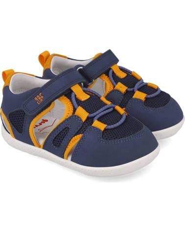 boy Sandals GARVALIN SANDALIA RESPETUOSA PARA CHICO 252336 SOFT REJILLA AZULNARANJAA056