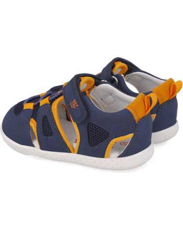 boy Sandals GARVALIN SANDALIA RESPETUOSA PARA CHICO 252336 SOFT REJILLA AZULNARANJAA056