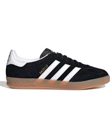 Sportivo per Donna e Uomo ADIDAS GAZELLE INDOOR JI2060 WOMAN CORE - CLOUD WHITE - GUM - BLACK