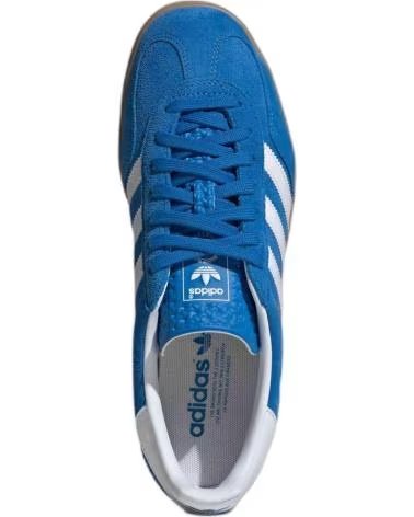 ADIDAS Gazelle Indoor JI2061 Woman Blue Bird - Cloud White - Gum ROYAL BLUE