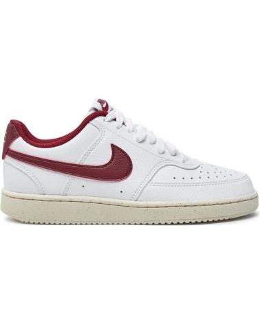 Sportivo per Donna e Uomo NIKE ZAPATILLAS COURT VISION LOW NEXT NATURE DH3158 ROJO