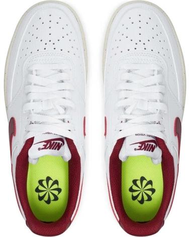 Sportivo per Donna e Uomo NIKE ZAPATILLAS COURT VISION LOW NEXT NATURE DH3158 ROJO